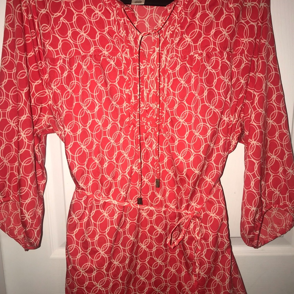 REDUCED ⬇️Motherhood Maternity Orange Tunic
